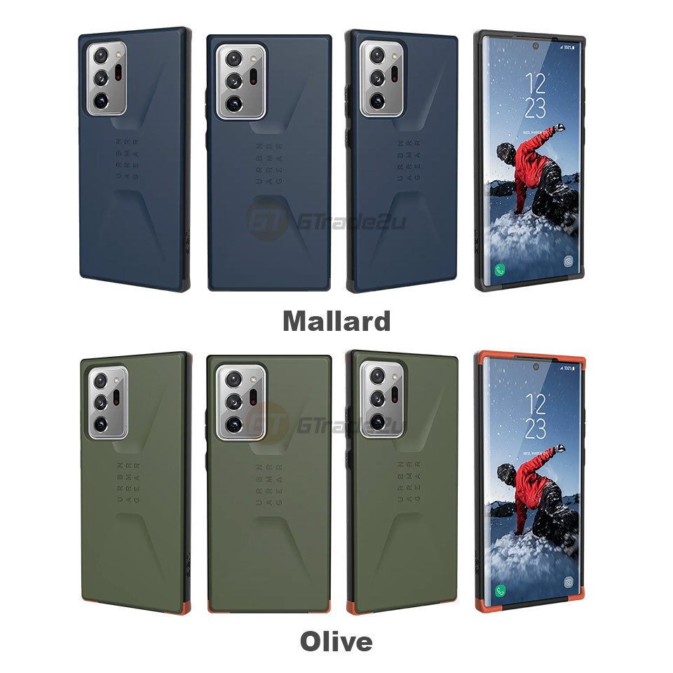 UAG Urban Armor Gear Civilian Protect Case Samsung Galaxy Note 20 Ultra *Free Gift