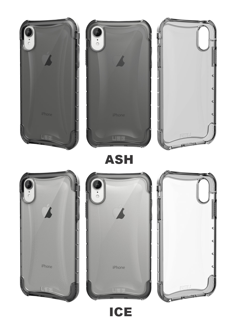 UAG Urban Armor Gear Plyo Case Apple iPhone Xr Ash *Free Gift